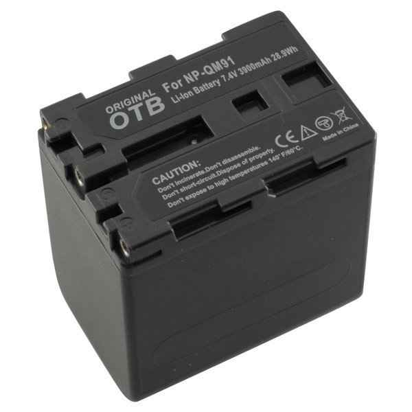 batteri f. Sony NP-QM91D FM90 