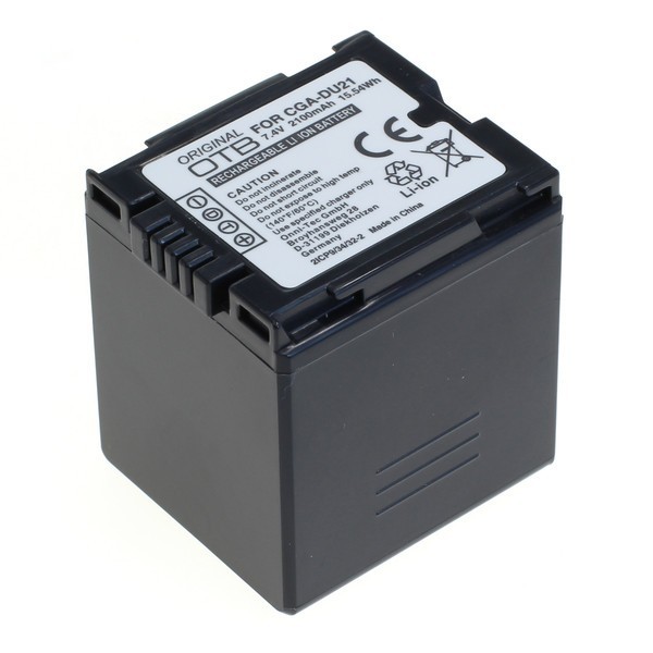 batteri 2100mAh f. Panasonic VDR-D250