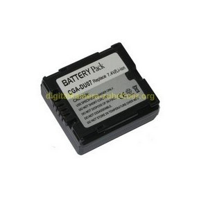 batteri f. Panasonic CGA-DU07 