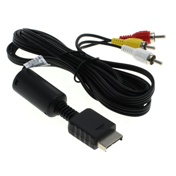 AV RCA-kabel f.  Sony PS3